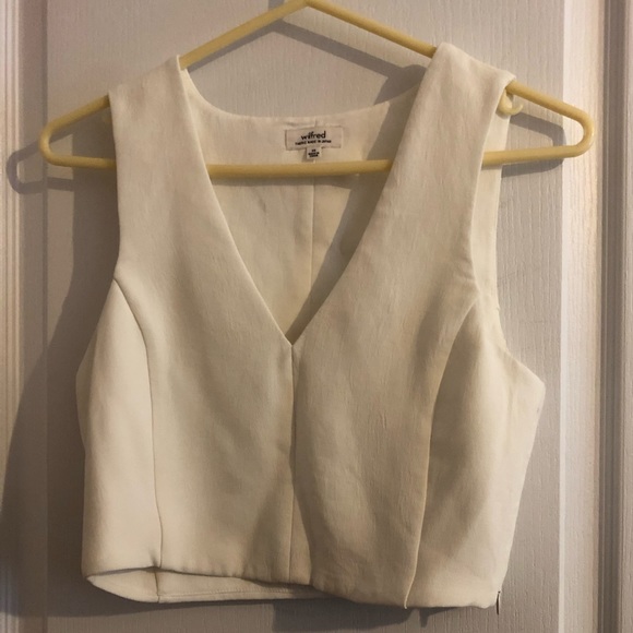 Wilfred white crop top - Picture 1 of 4
